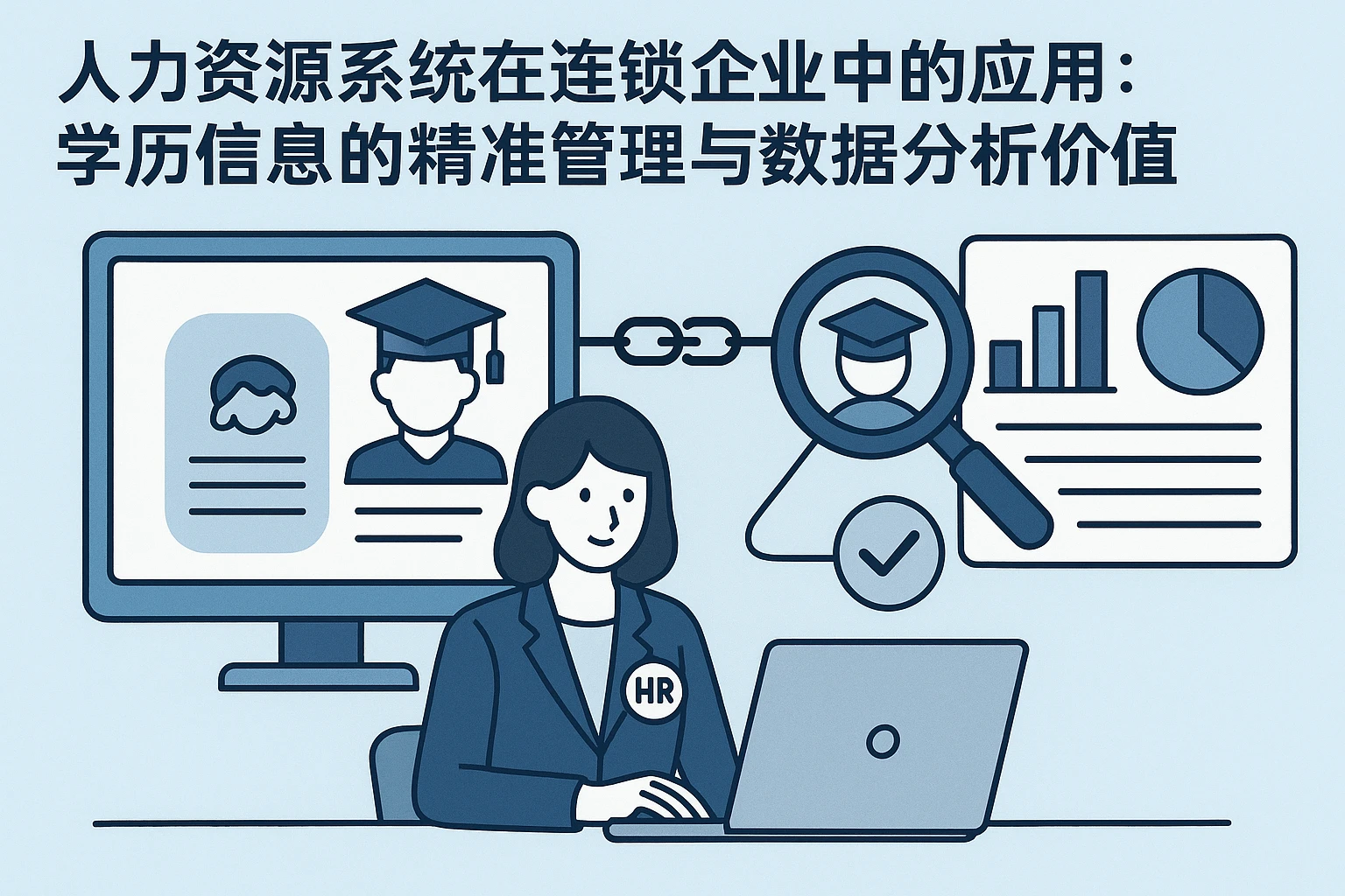 人力资源系统在连锁企业中的应用：学历信息的精准管理与数据分析价值
