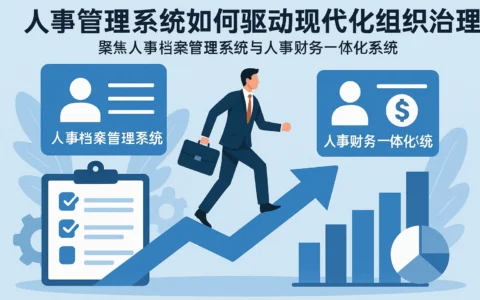 人事管理系统如何驱动现代化组织治理——聚焦人事档案管理系统与人事财务一体化系统