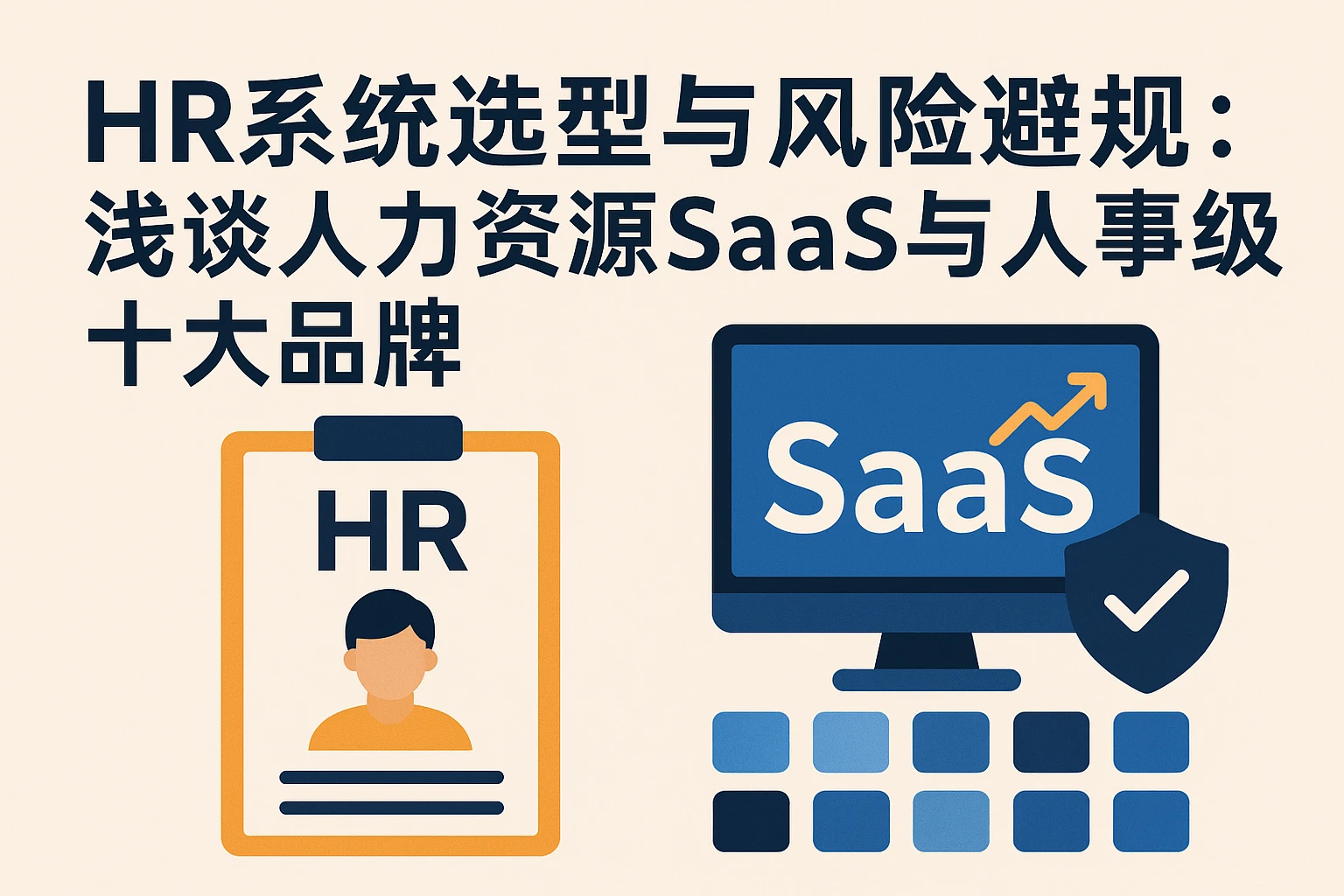 HR系统选型与风险避规：浅谈人力资源SaaS与人事系统十大品牌