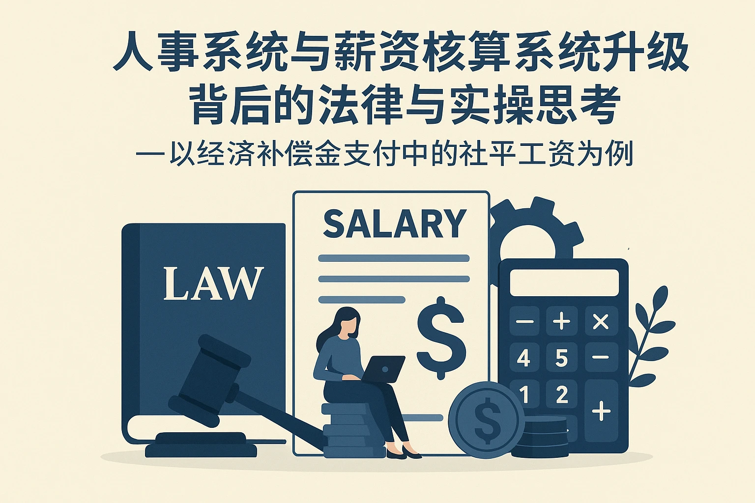 人事系统与薪资核算系统升级背后的法律与实操思考——以经济补偿金支付中的社平工资为例