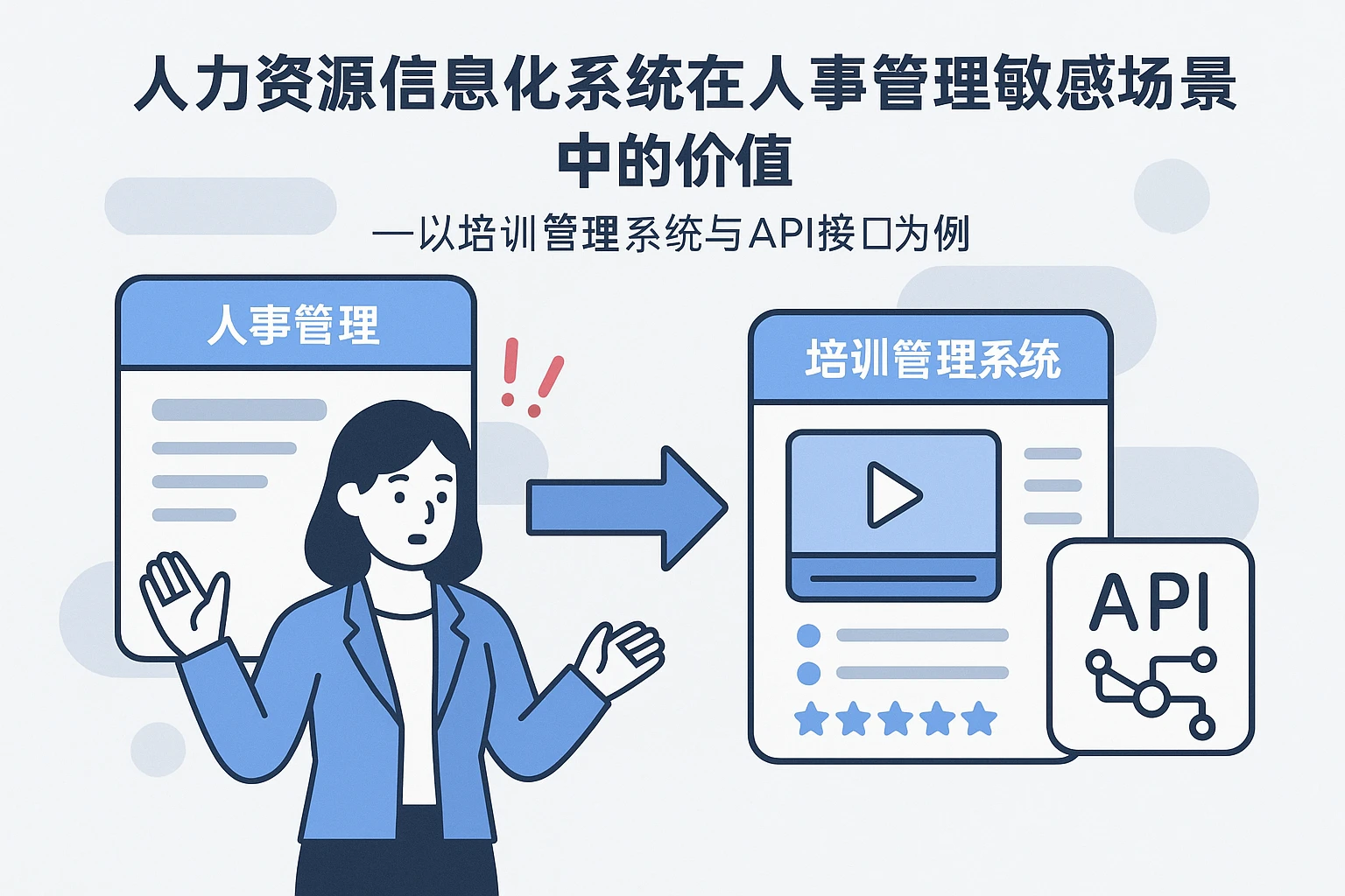 人力资源信息化系统在人事管理敏感场景中的价值——以培训管理系统与API接口为例