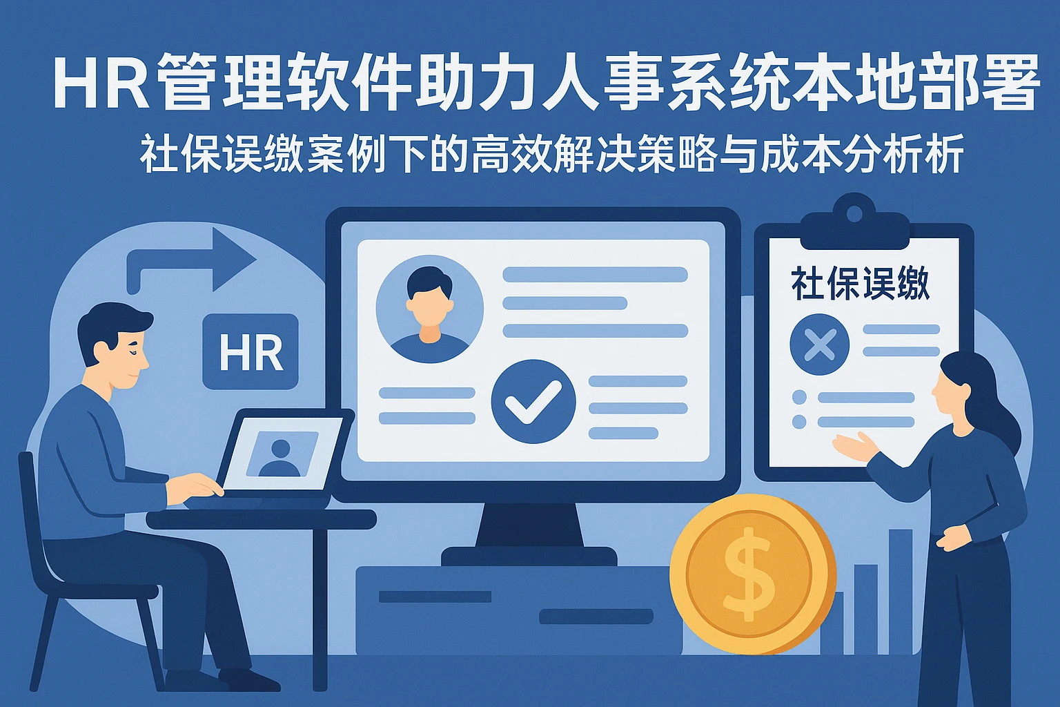 HR管理软件助力人事系统本地部署：社保误缴案例下的高效解决策略与成本解析