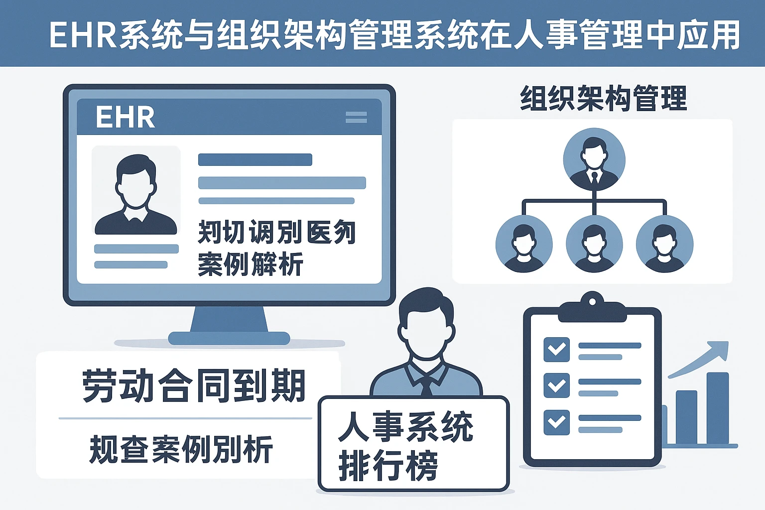 EHR系统与组织架构管理系统在人事管理中的应用：劳动合同到期员工案例解析及人事系统排行榜