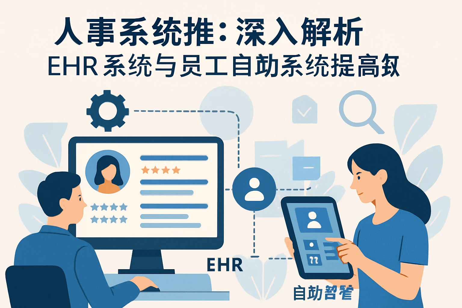 人事系统推荐：深入解析EHR系统与员工自助系统提升人力资源管理效率