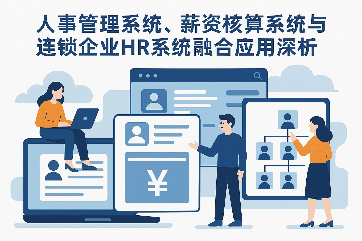 人事管理系统、薪资核算系统与连锁企业HR系统融合应用深析