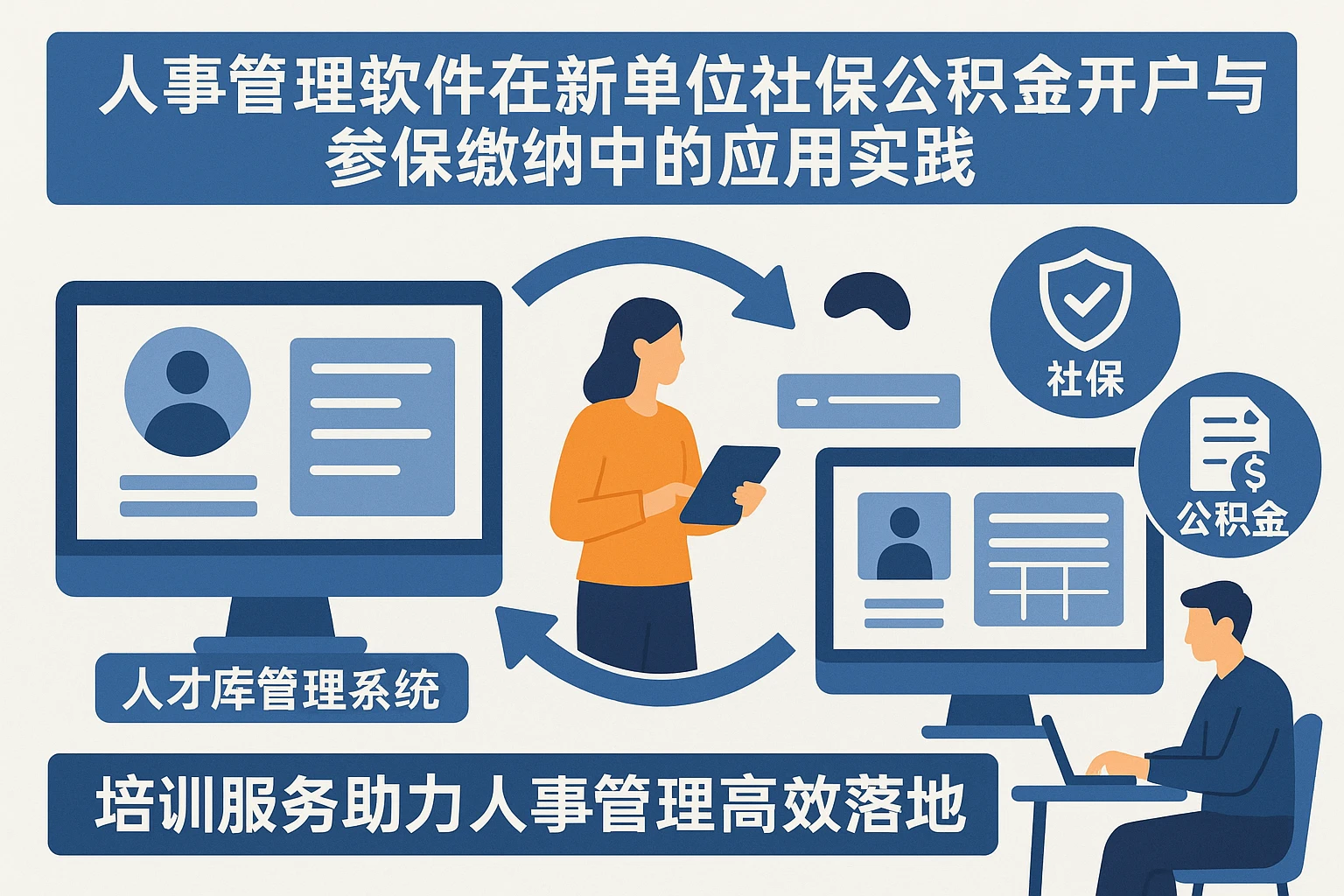 人事管理软件在新单位社保公积金开户与参保缴纳中的应用实践——人才库管理系统与人事系统培训服务助力人事管理高效落地
