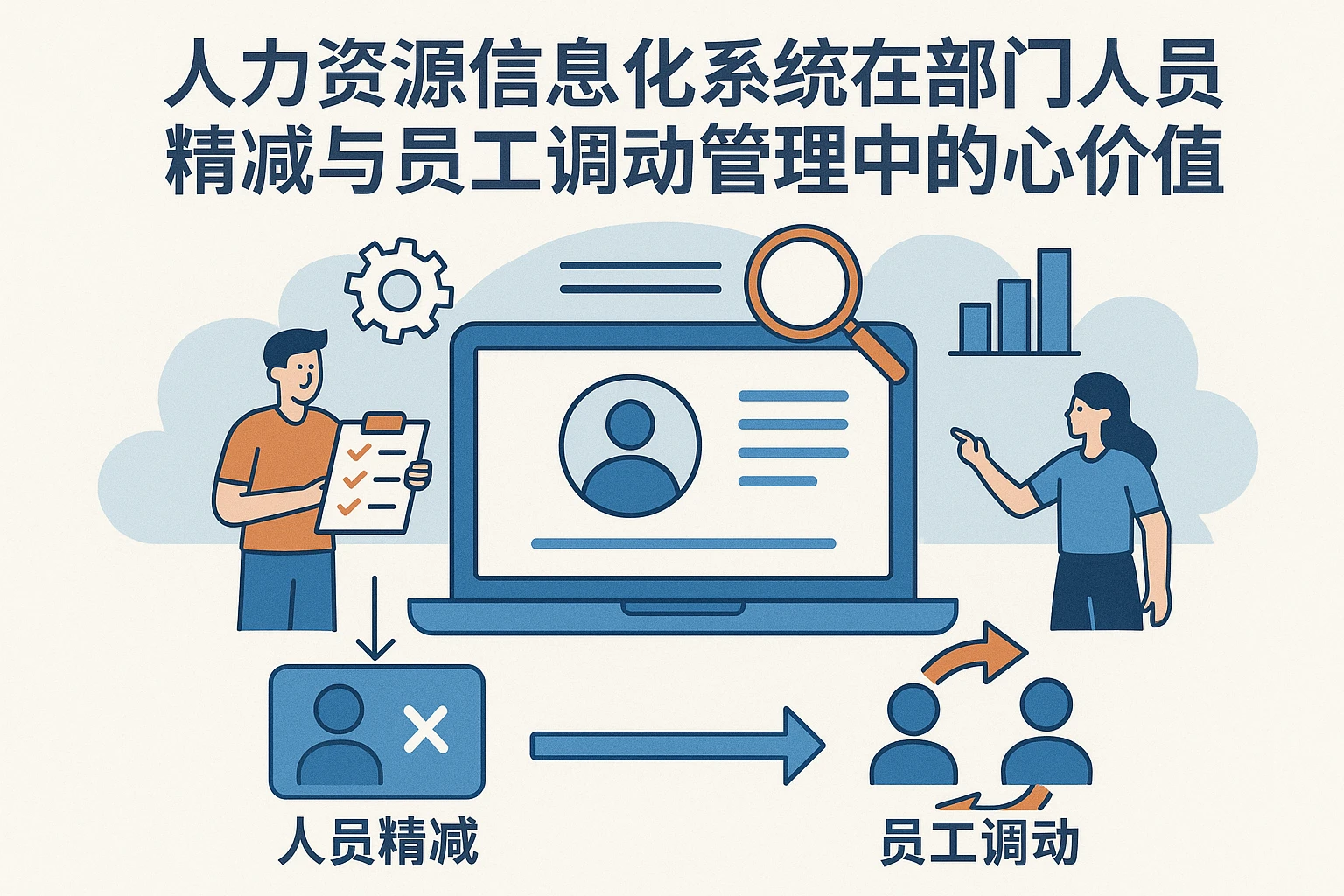 人力资源信息化系统在部门人员精减与员工调动管理中的核心价值