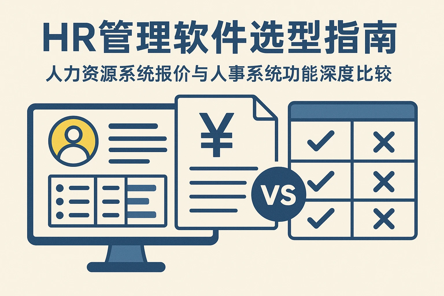 HR管理软件选型指南：人力资源系统报价与人事系统功能深度比较