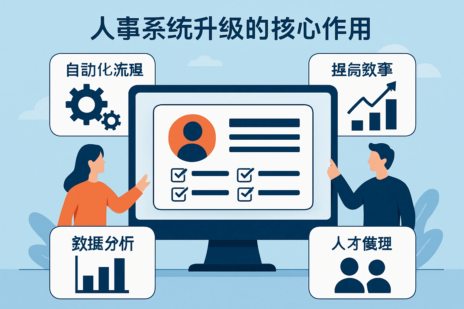 人事系统升级的核心作用