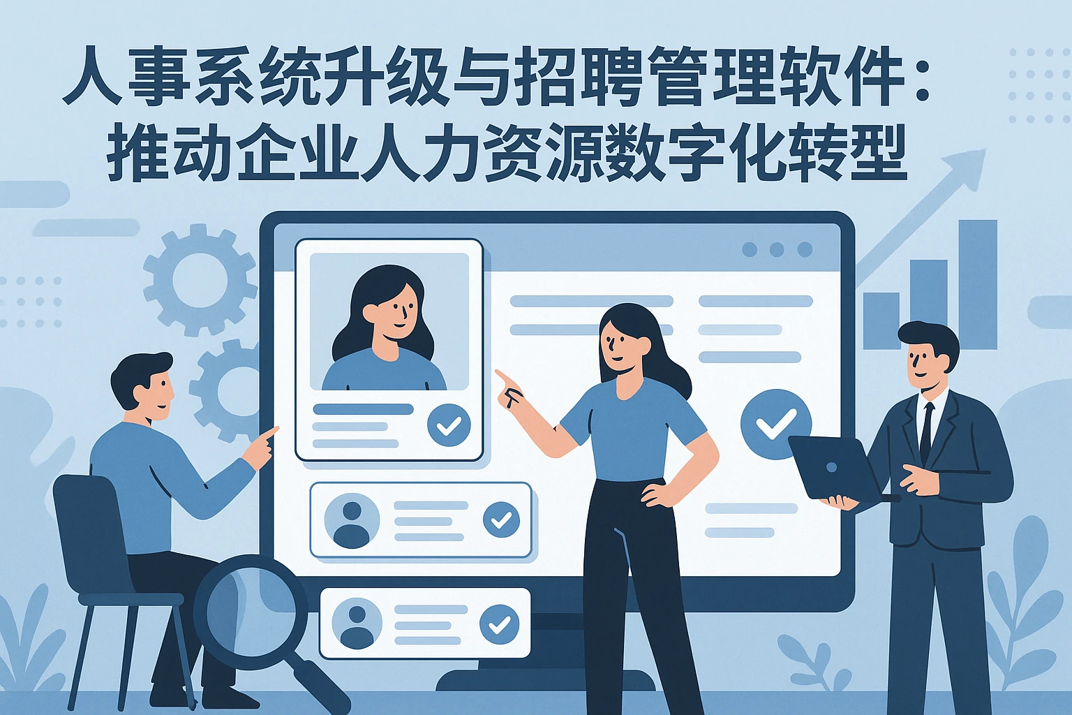 人事系统升级与招聘管理软件：推动企业人力资源数字化转型