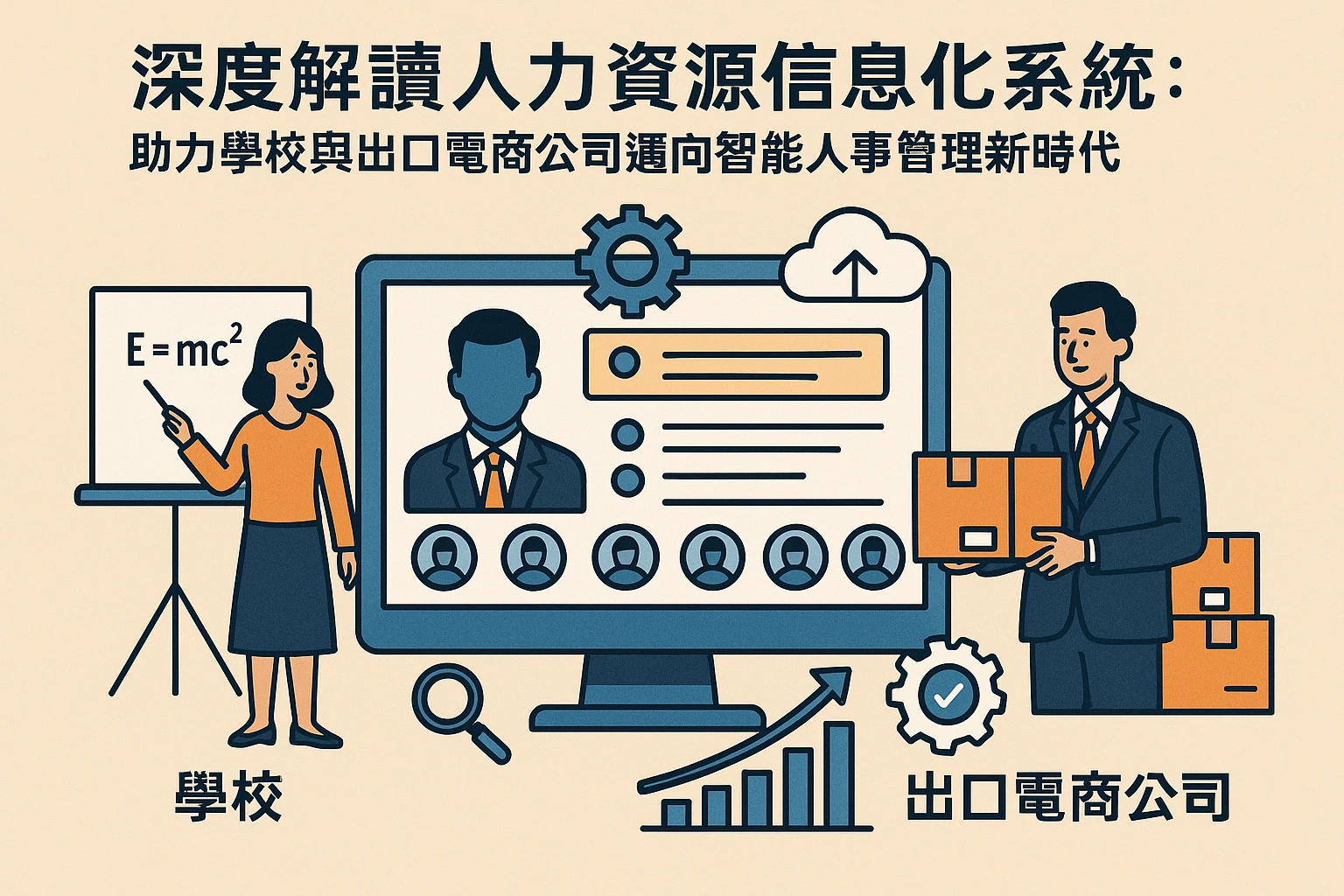 深度解读人力资源信息化系统：助力学校与出口电商公司迈向智能人事管理新时代
