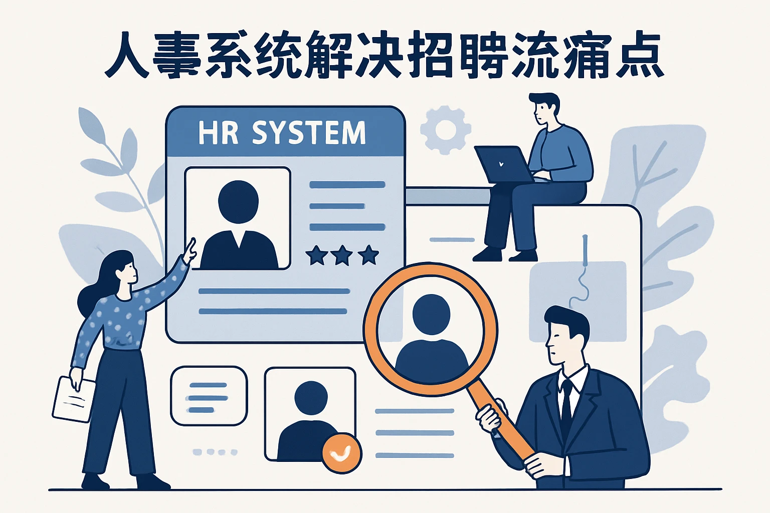 人事系统解决招聘流程痛点