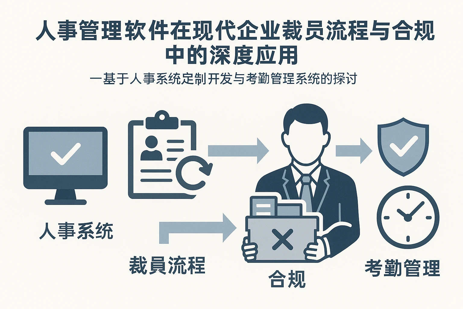 人事管理软件在现代企业裁员流程与合规中的深度应用——基于人事系统定制开发与考勤管理系统的探讨