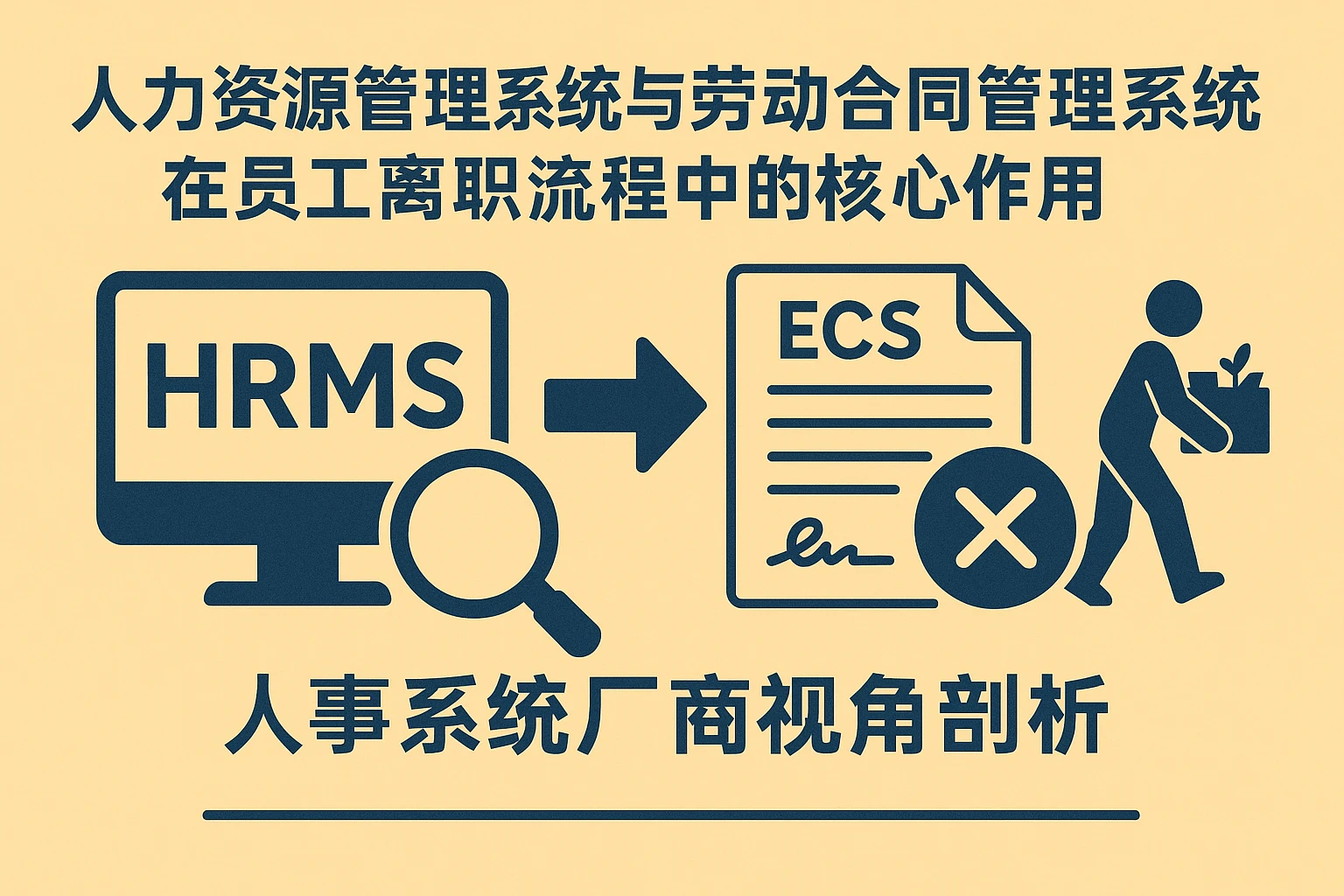 人力资源管理系统与劳动合同管理系统在员工离职流程中的核心作用——人事系统厂商视角剖析