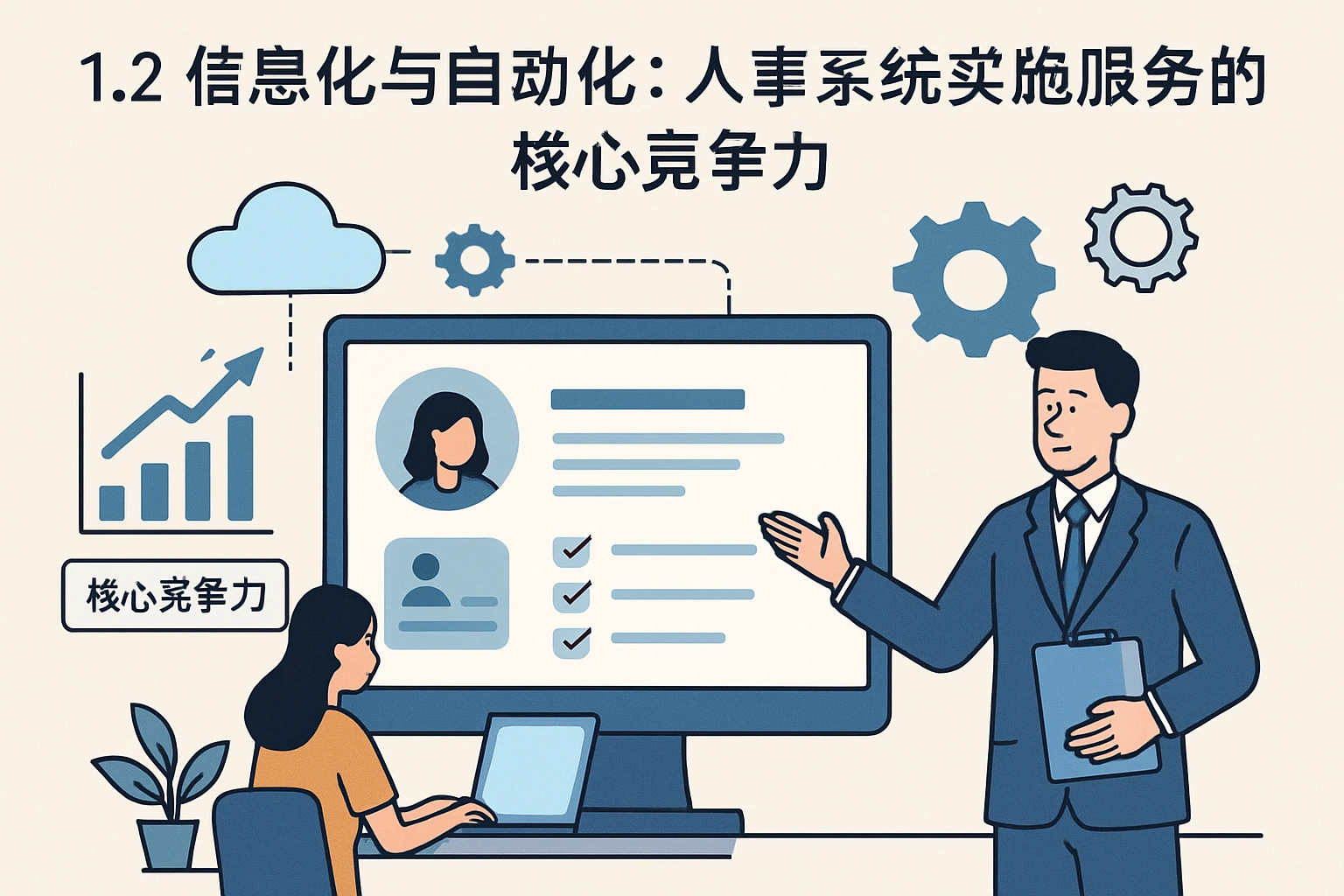 1.2 信息化与自动化：人事系统实施服务的核心竞争力