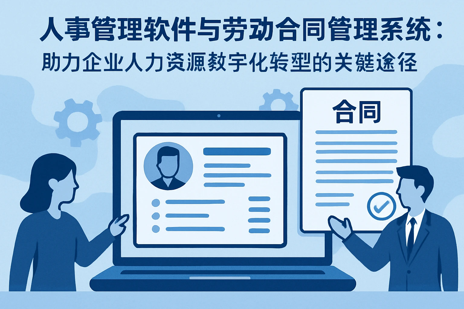 人事管理软件与劳动合同管理系统：助力企业人力资源数字化转型的关键途径