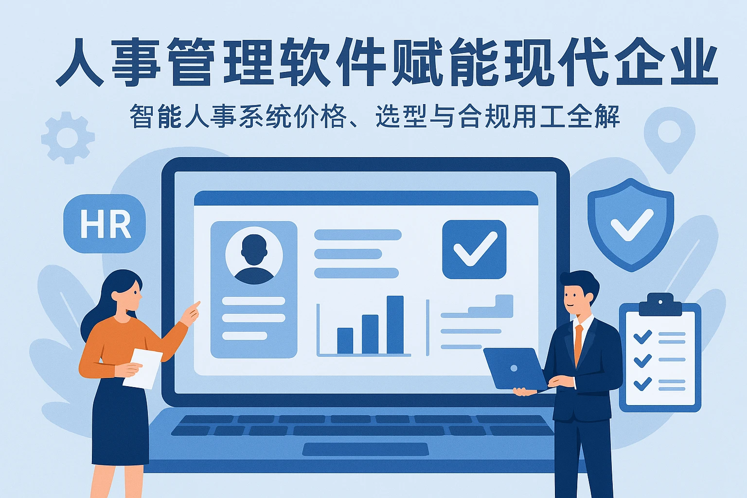 人事管理软件赋能现代企业：智能人事系统价格、选型与合规用工全解