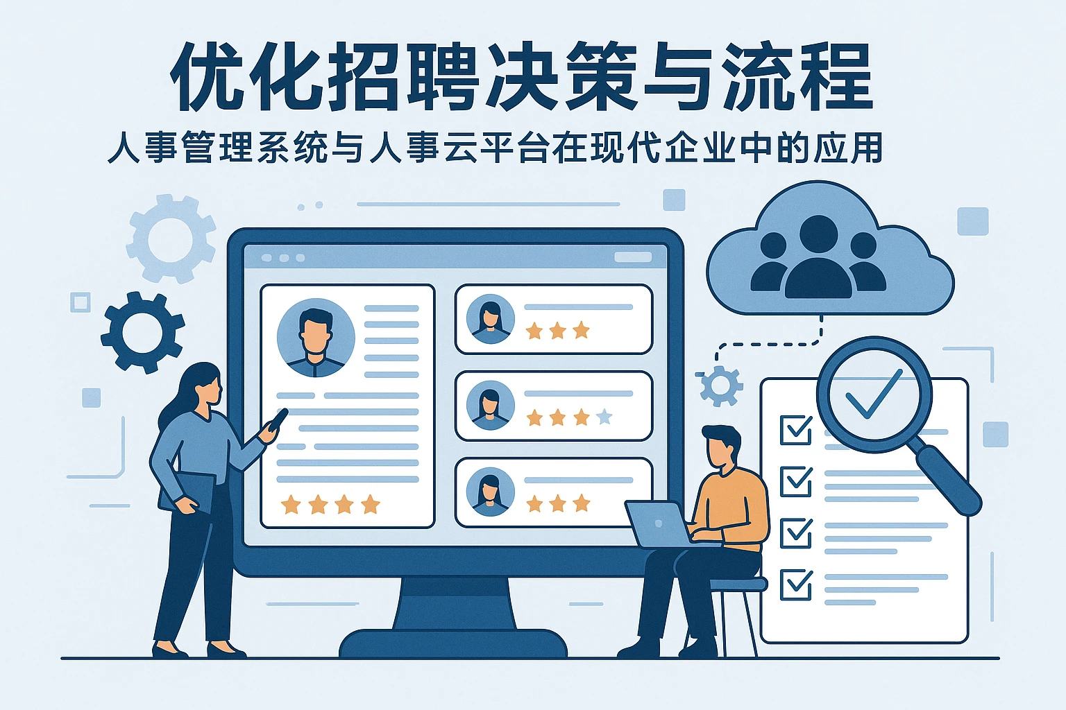 优化招聘决策与流程：人事管理系统与人事云平台在现代企业中的应用