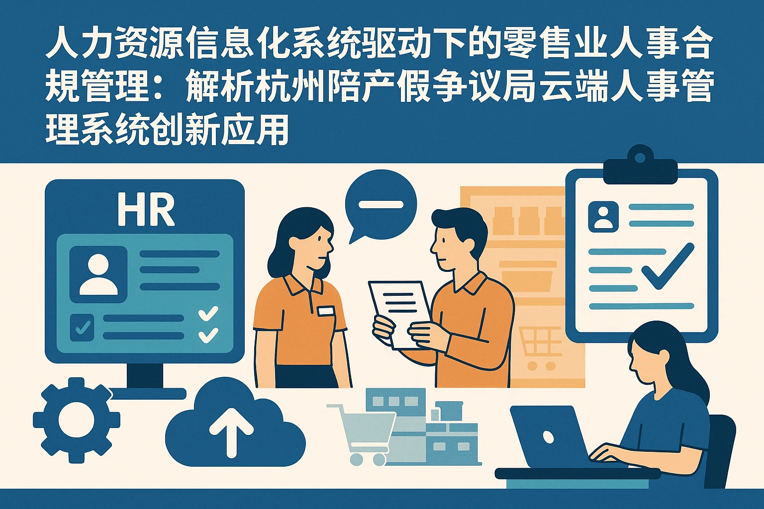 人力资源信息化系统驱动下的零售业人事合规管理：解析杭州陪产假争议案例与云端人事管理系统创新应用