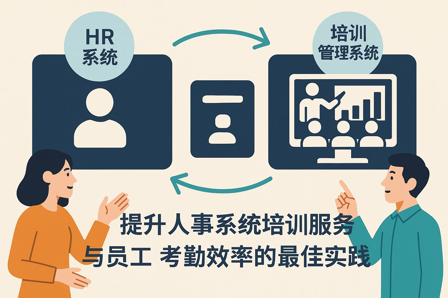 HR系统与培训管理系统融合，提升人事系统培训服务与员工考勤效率的最佳实践