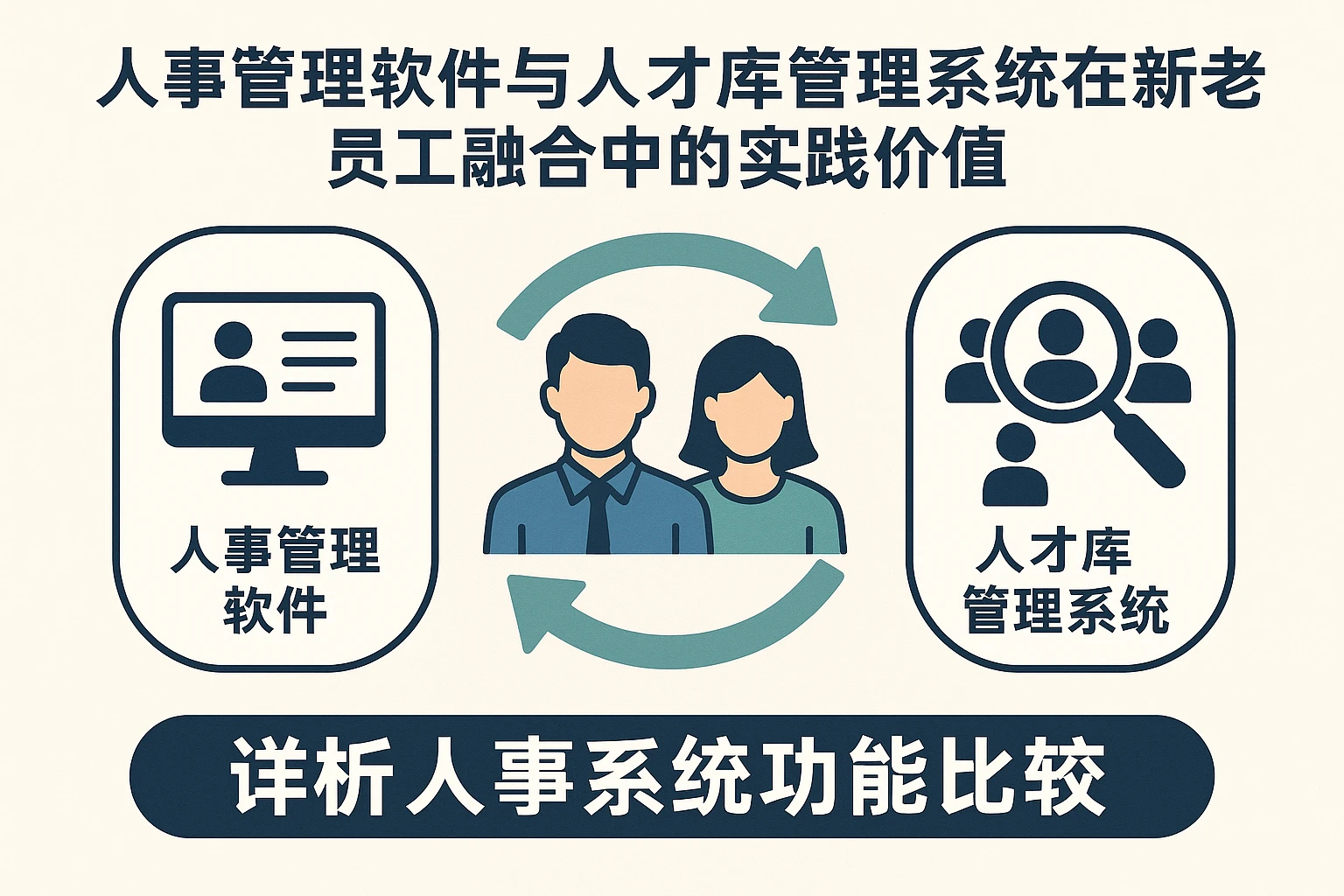 人事管理软件与人才库管理系统在新老员工融合中的实践价值——详析人事系统功能比较