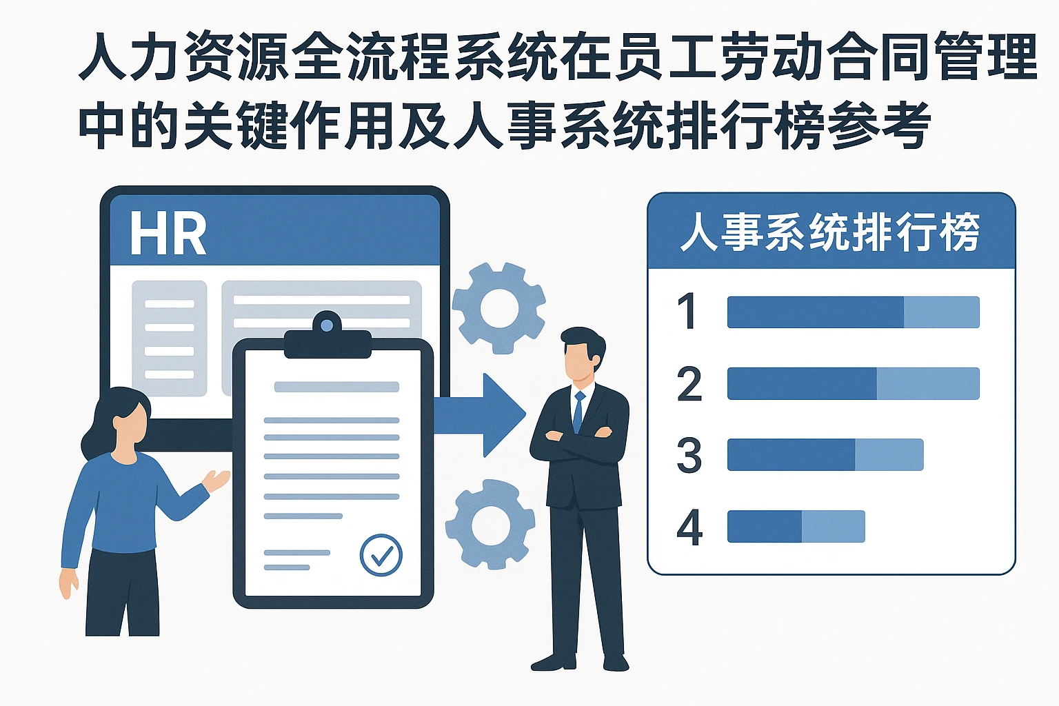 人力资源全流程系统在员工劳动合同管理中的关键作用及人事系统排行榜参考