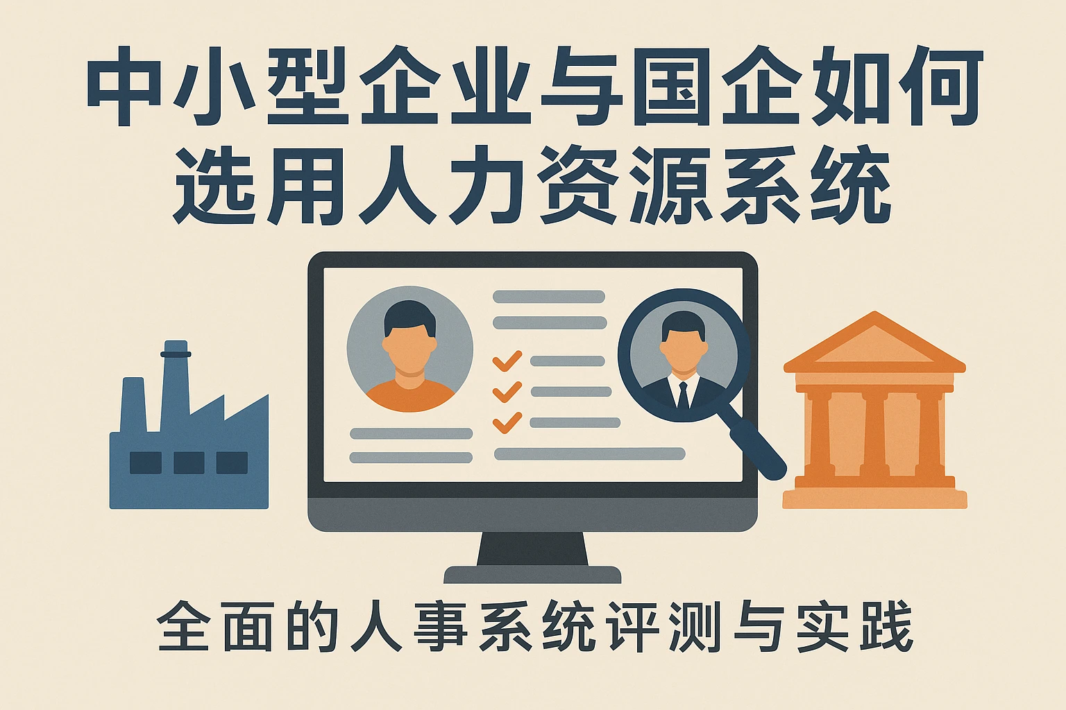 中小型企业与国企如何选用人力资源系统——全面的人事系统评测与实践