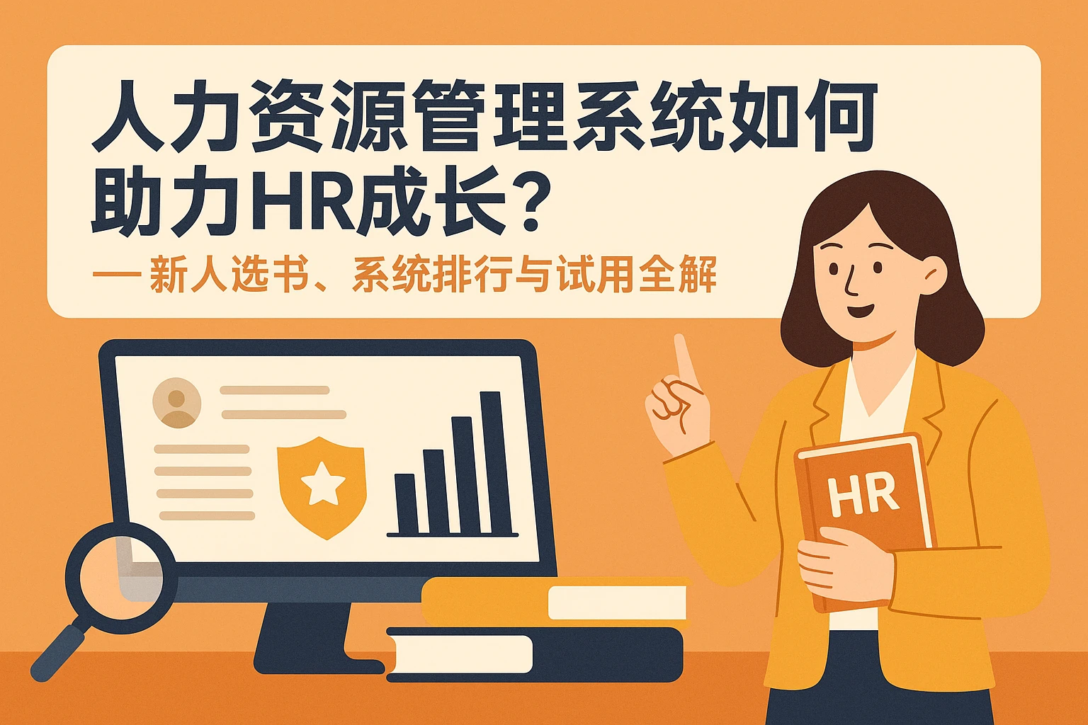 人力资源管理系统如何助力HR成长？——新人选书、系统排行与试用全解