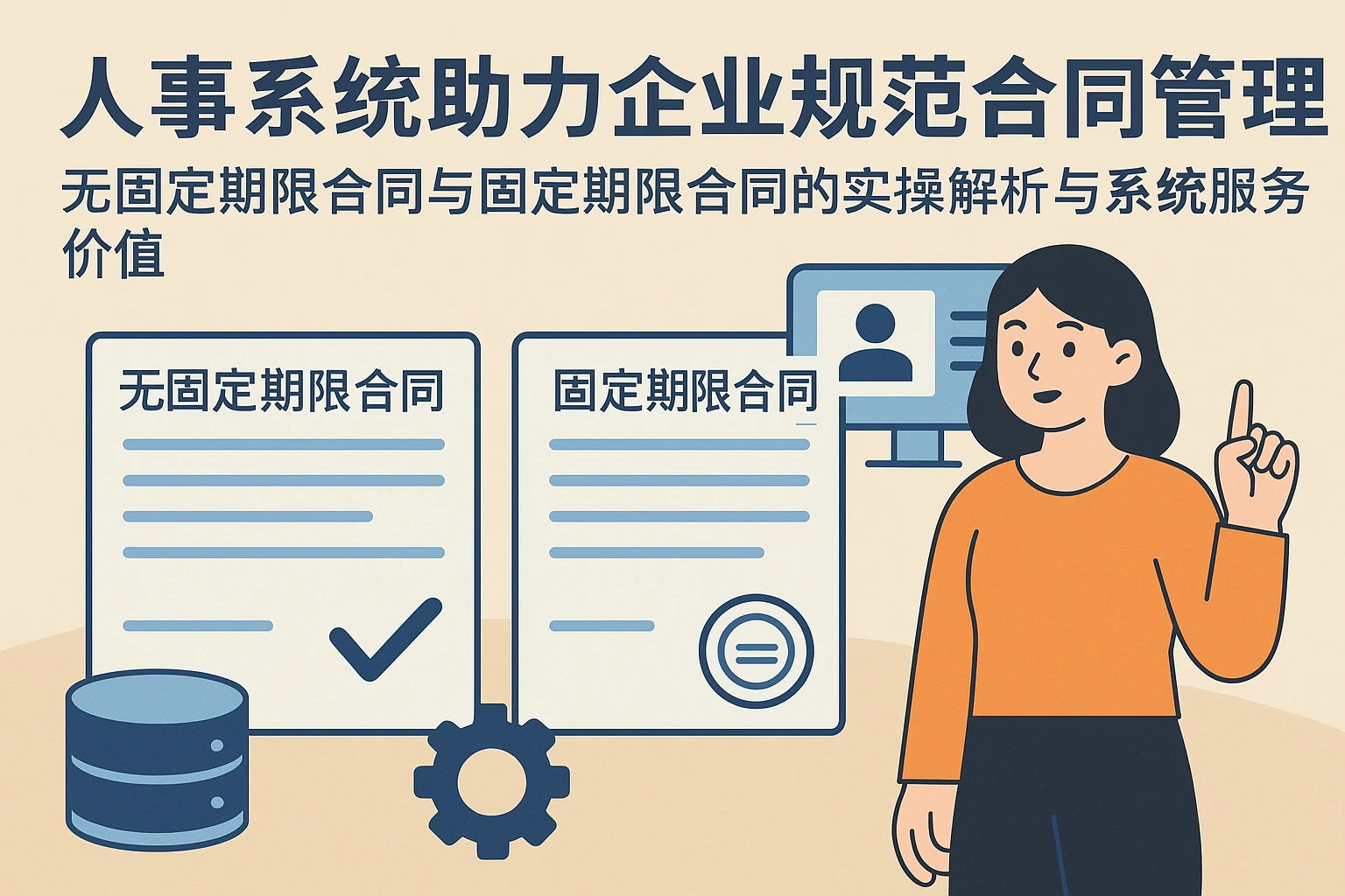人事系统助力企业规范合同管理——无固定期限合同与固定期限合同的实操解析与系统服务价值