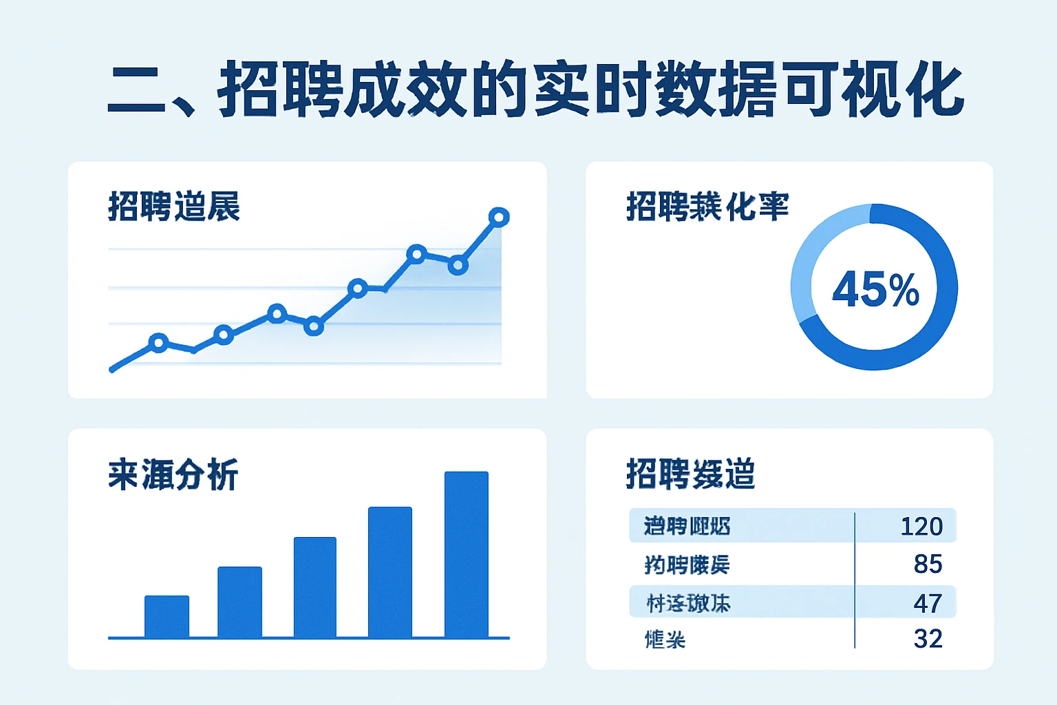 二、招聘成效的实时数据可视化