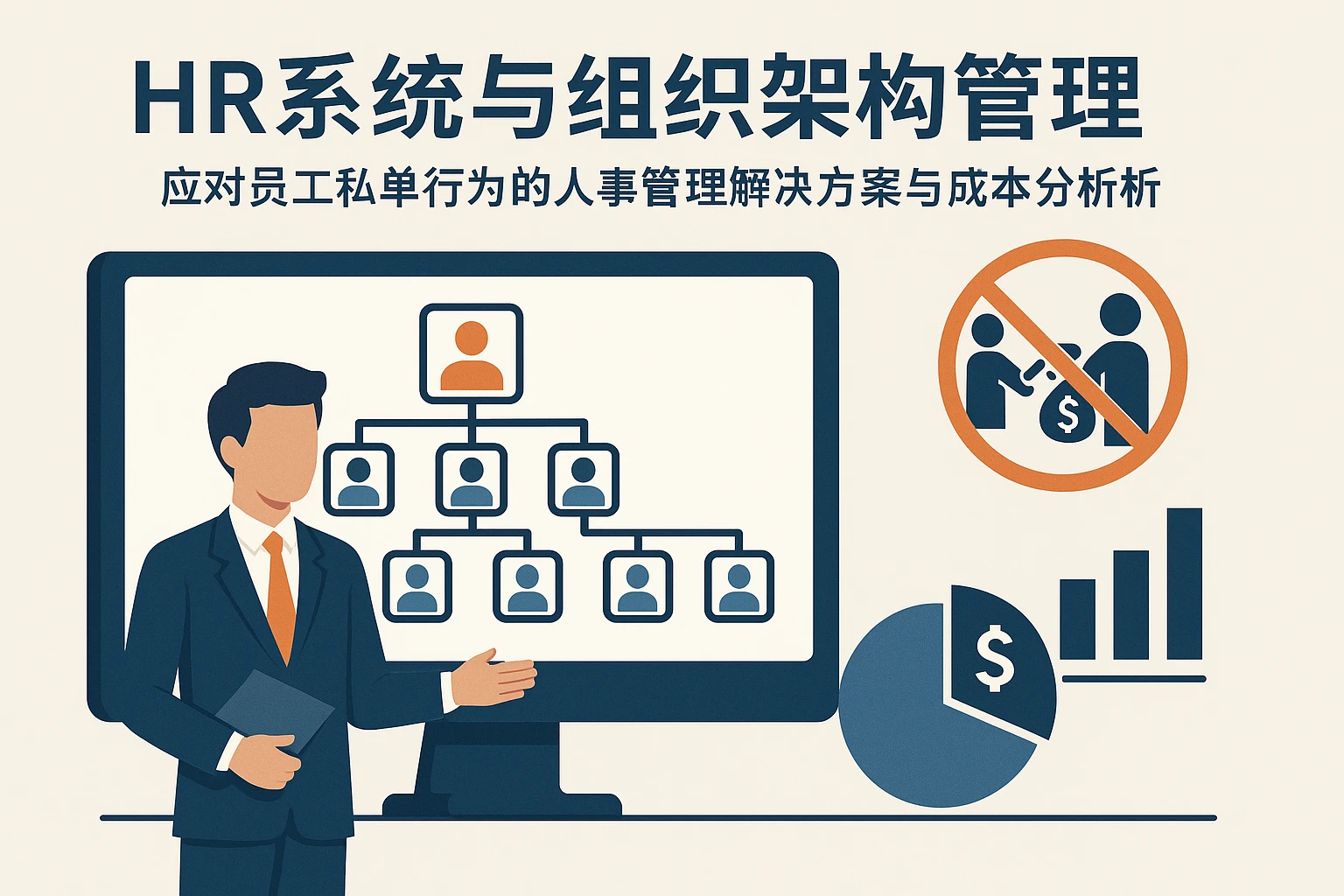 HR系统与组织架构管理：应对员工私单行为的人事管理解决方案与成本分析