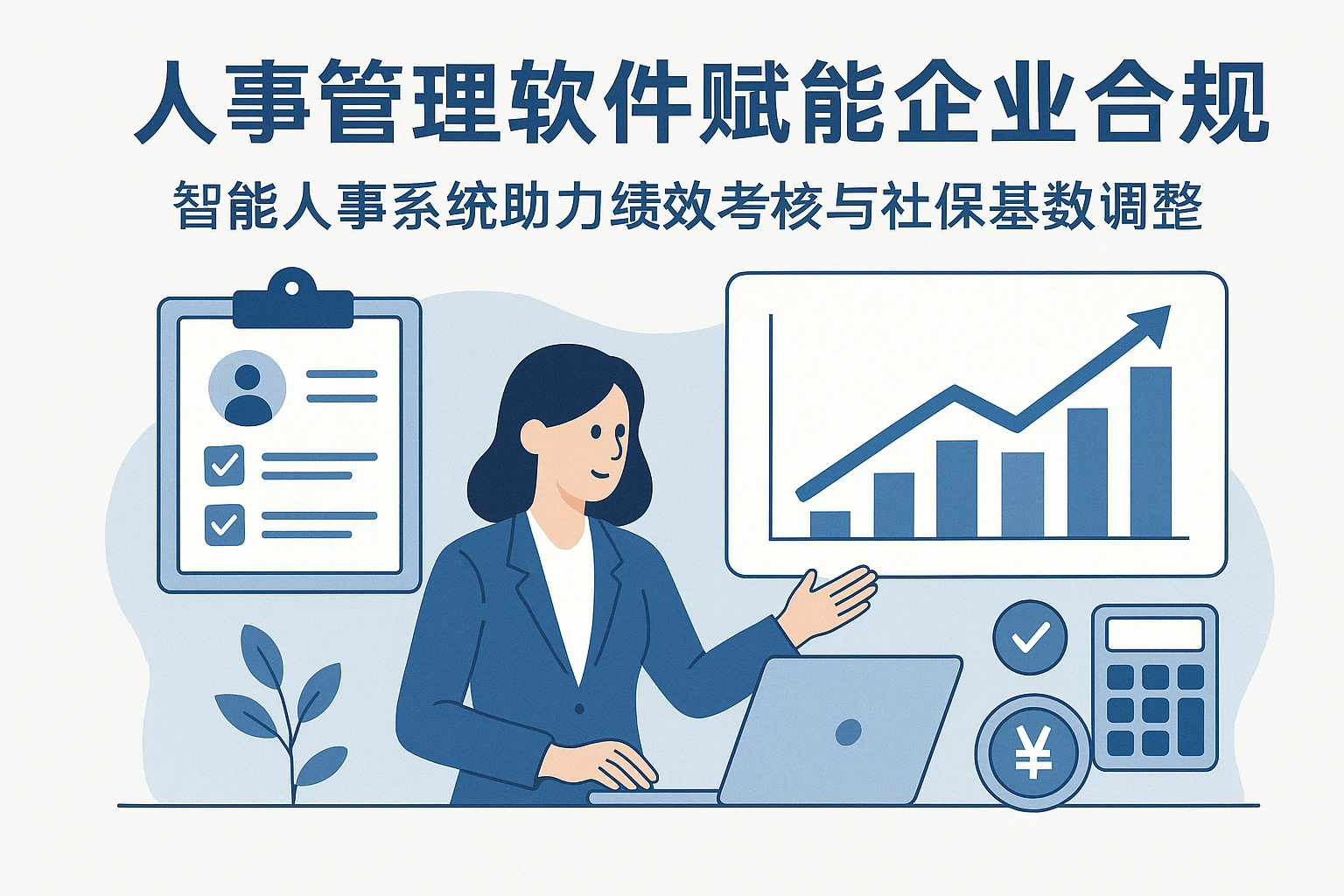 人事管理软件赋能企业合规——智能人事系统助力绩效考核与社保基数调整