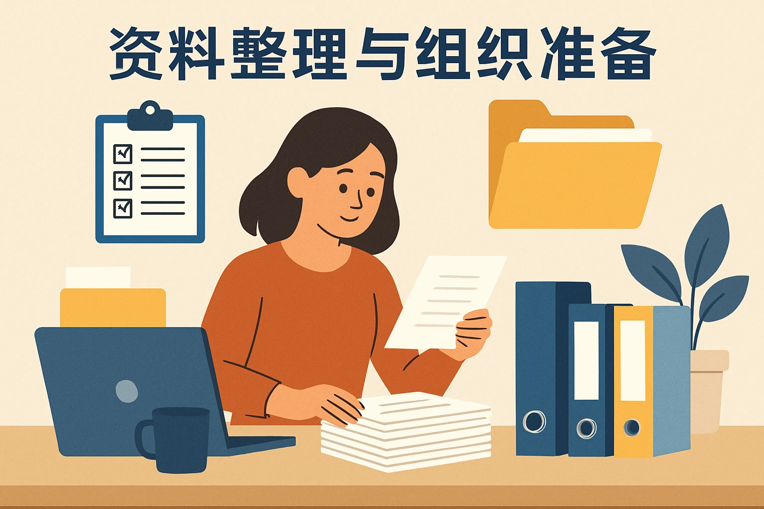 资料整理与组织准备