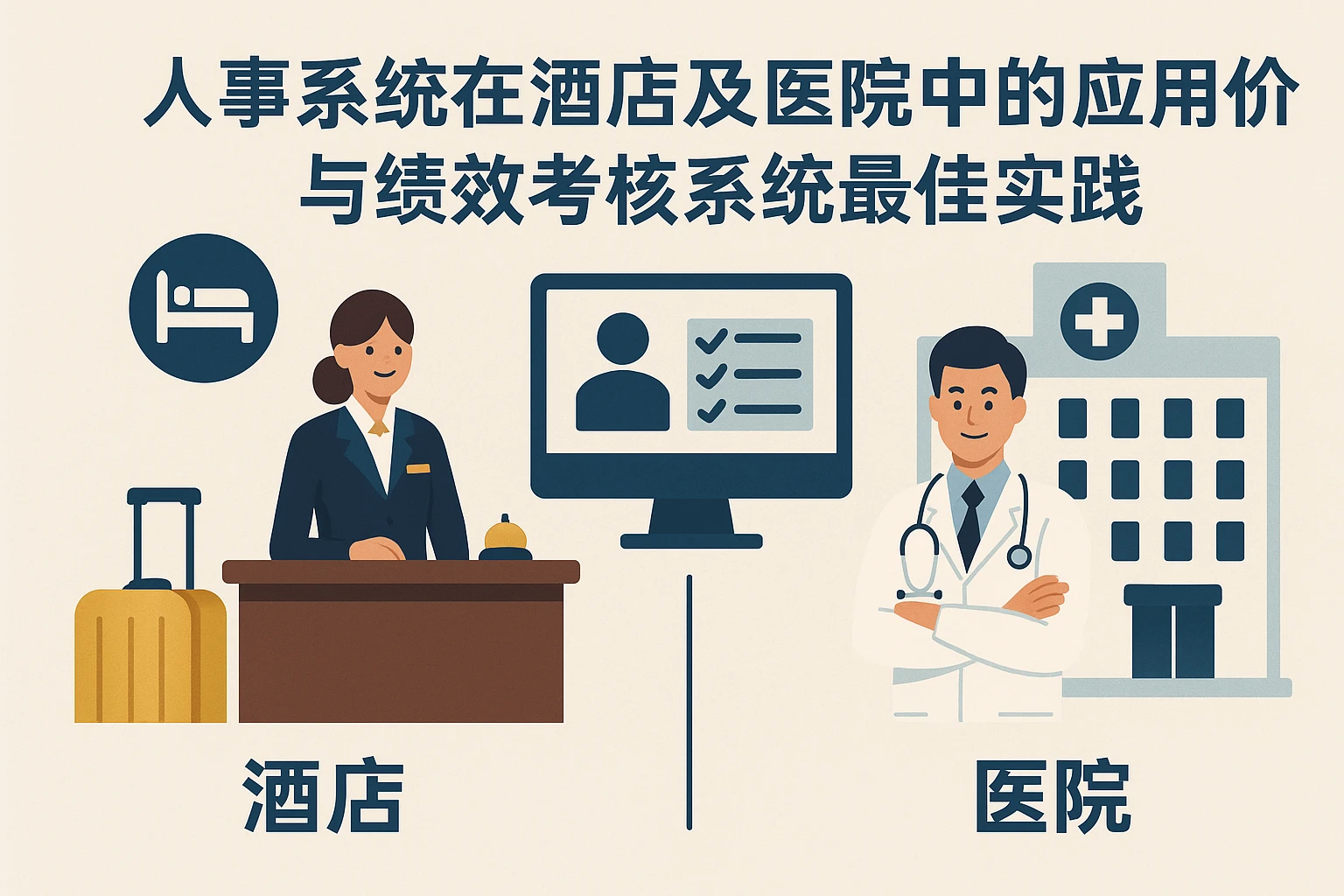 人事系统在酒店及医院中的应用价值与绩效考核系统最佳实践