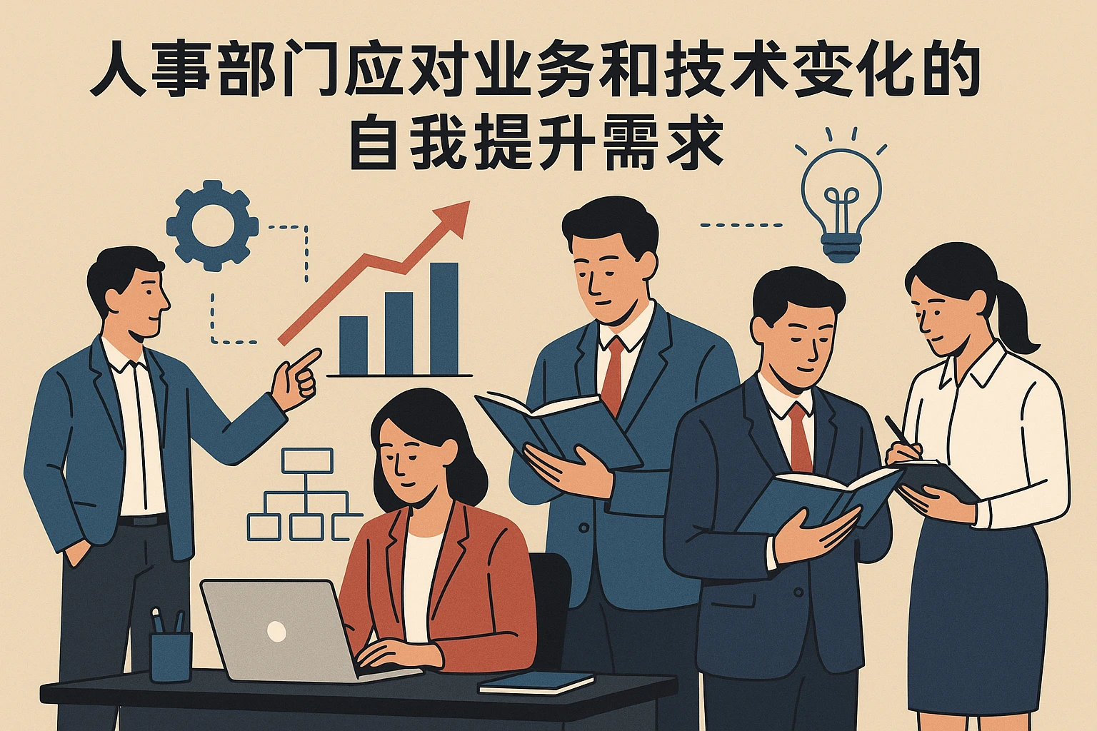人事部门应对业务和技术变化的自我提升需求