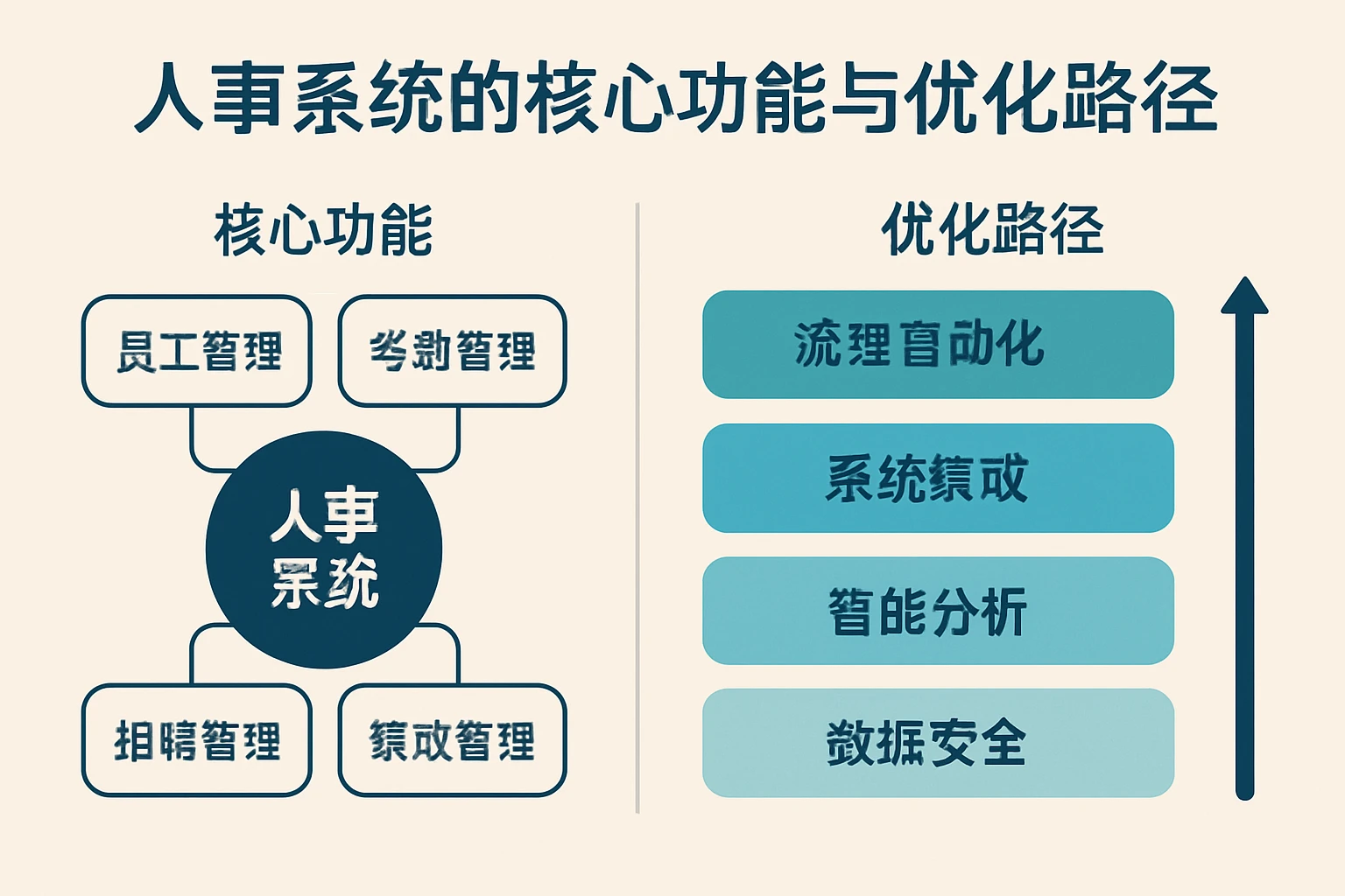 人事系统的核心功能与优化路径