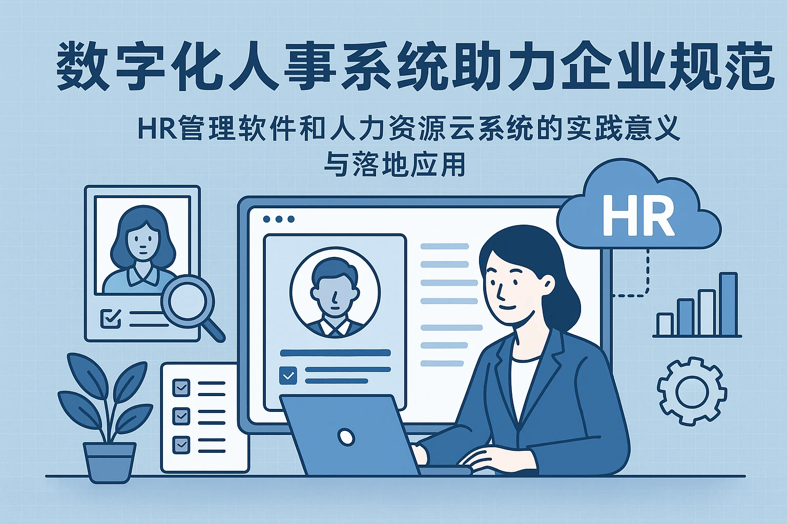 数字化人事系统助力企业规范管理——HR管理软件和人力资源云系统的实践意义与落地应用