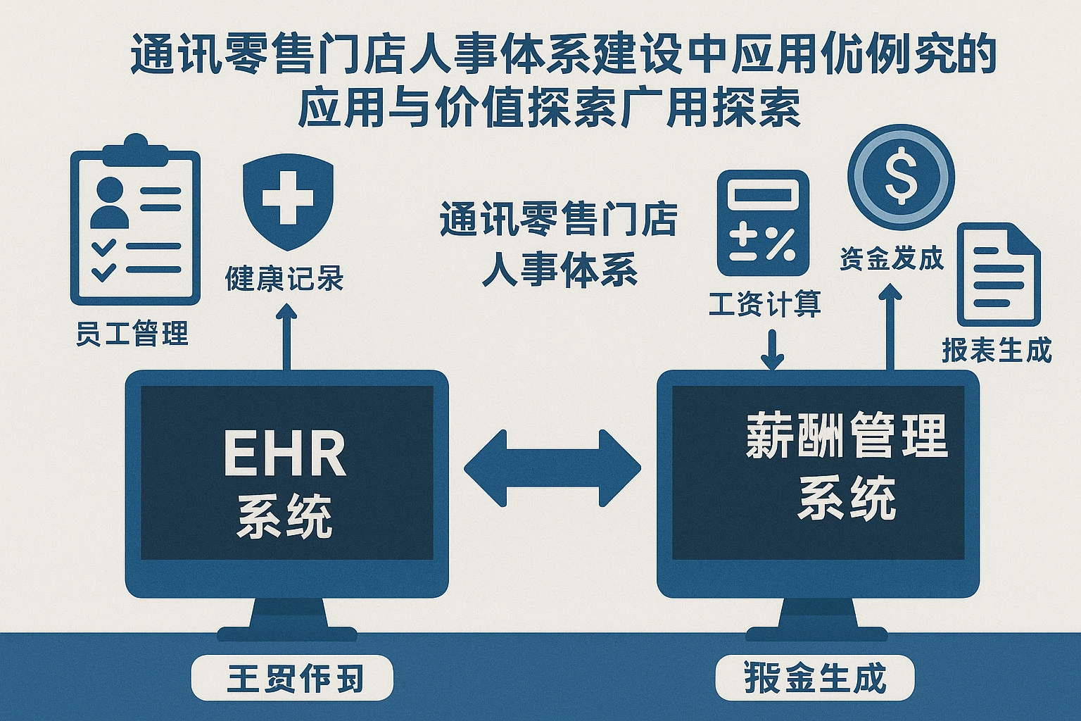 EHR系统与薪酬管理系统在通讯零售门店人事体系建设中的应用与价值探索