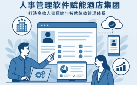 人事管理软件赋能酒店集团——打造高效人事系统与智慧绩效管理体系