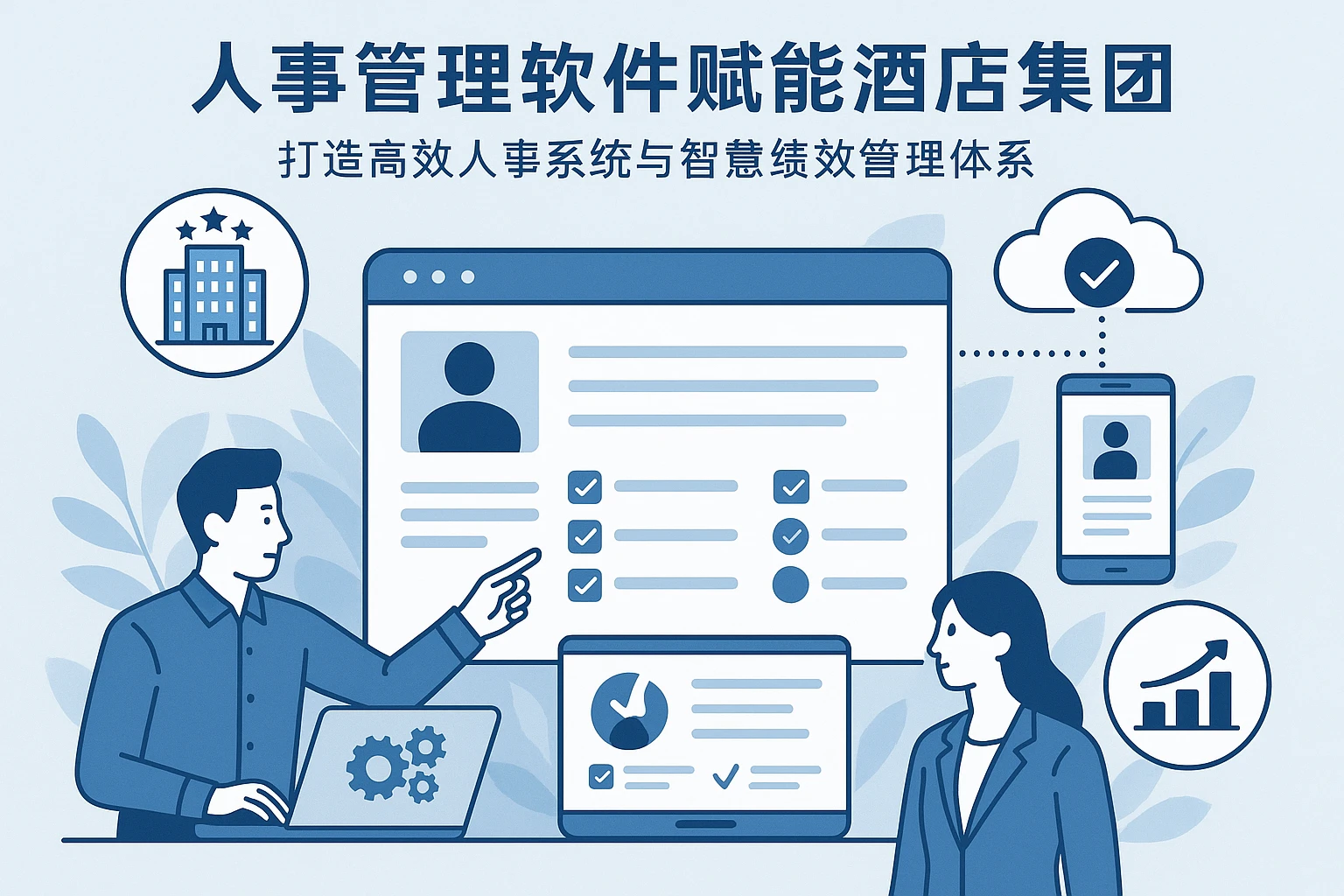 人事管理软件赋能酒店集团——打造高效人事系统与智慧绩效管理体系
