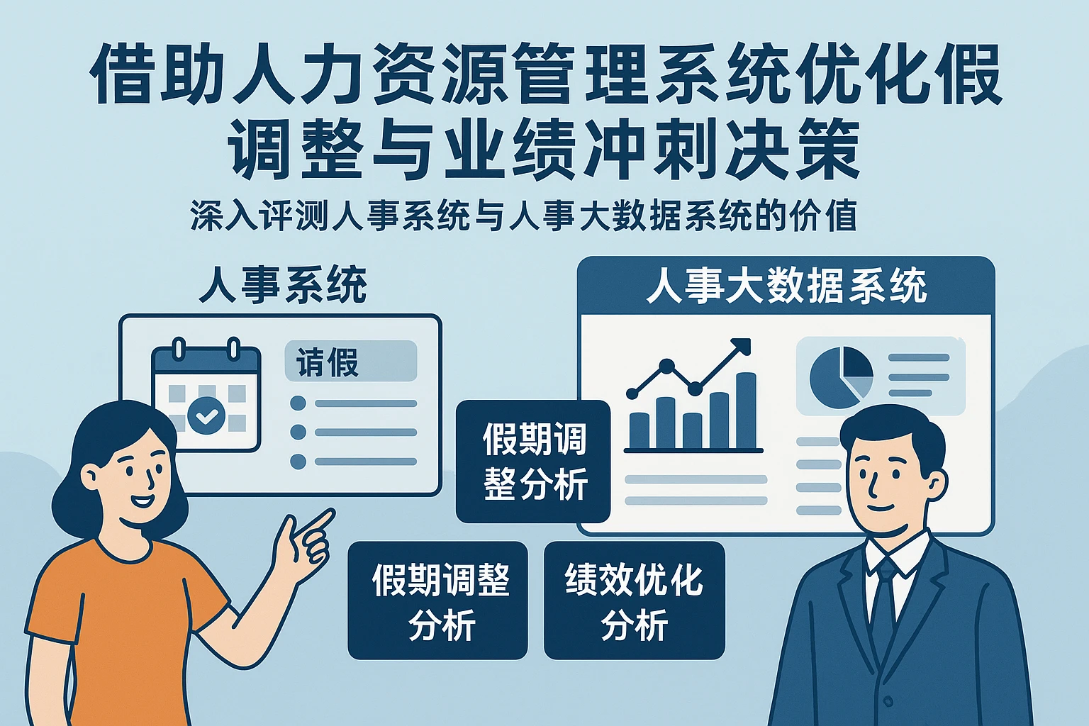 借助人力资源管理系统优化假期调整与业绩冲刺决策——深入评测人事系统与人事大数据系统的价值