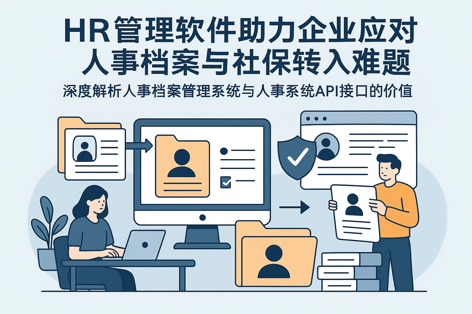 HR管理软件助力企业应对人事档案与社保转入难题——深度解析人事档案管理系统与人事系统API接口的价值