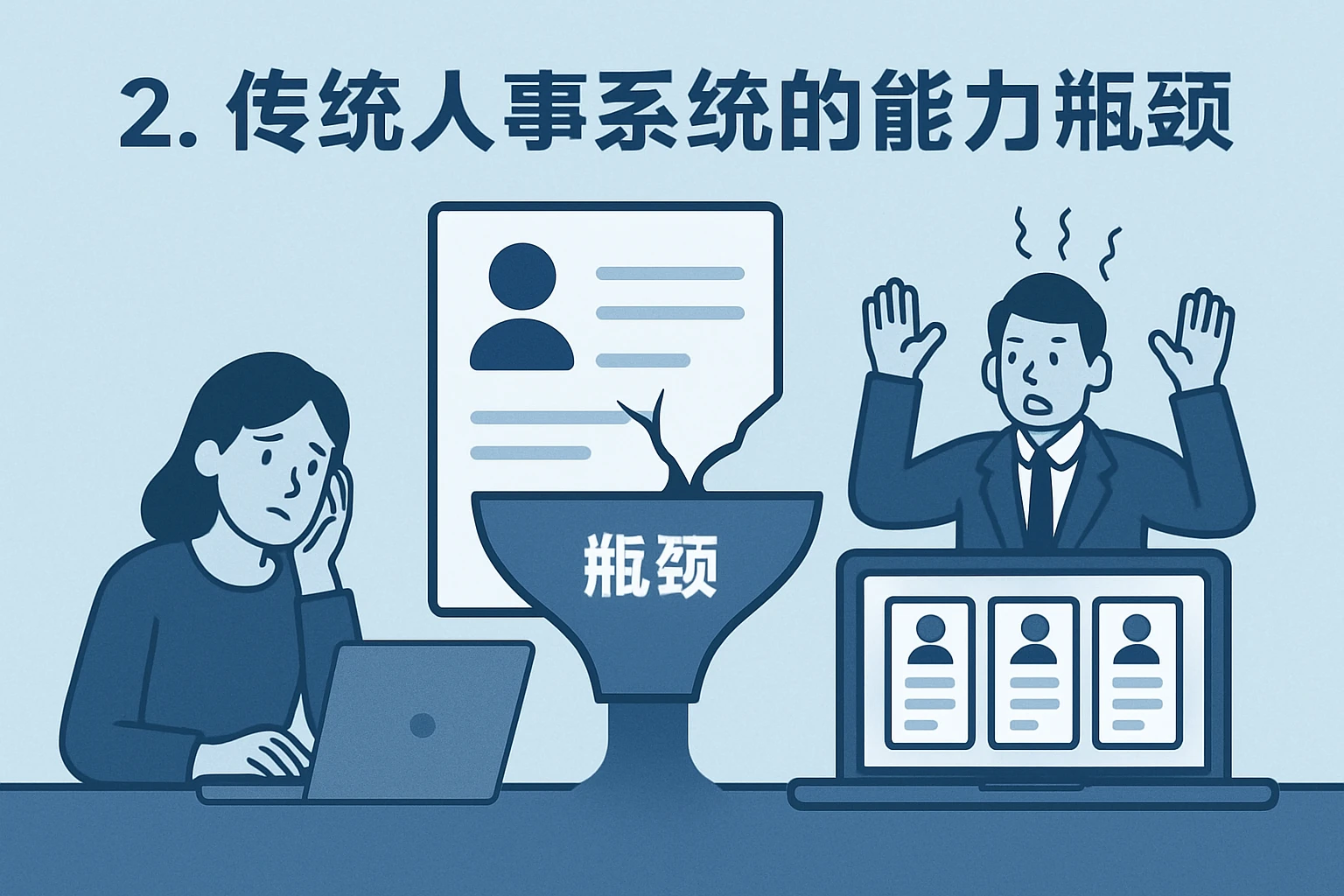 2. 传统人事系统的能力瓶颈