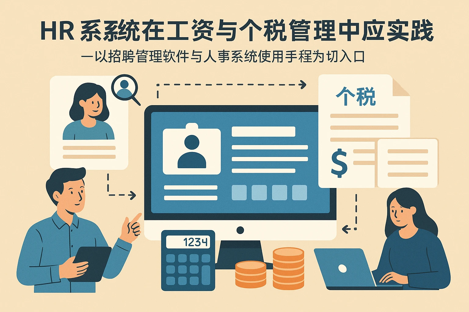 HR系统在工资与个税管理中的应用实践——以招聘管理软件与人事系统使用教程为切入