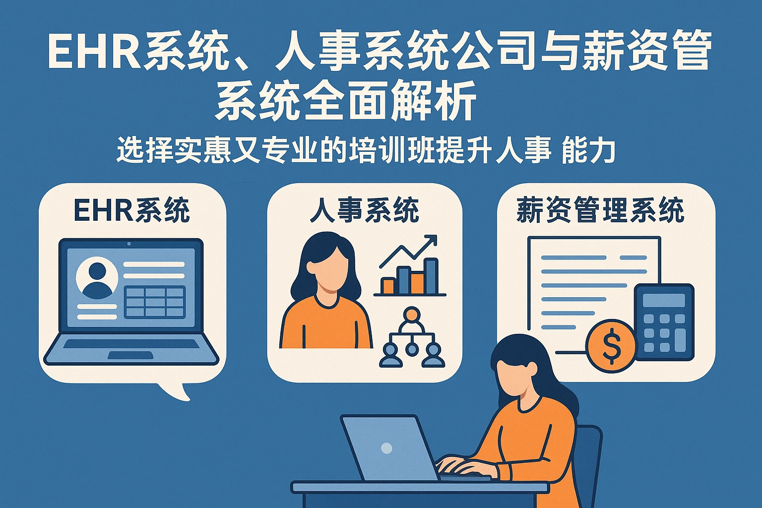 EHR系统、人事系统公司与薪资管理系统全面解析——选择实惠又专业的培训班提升人事能力