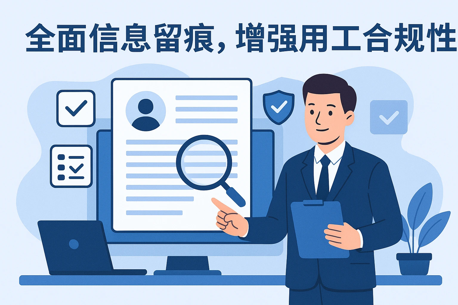 全面信息留痕，增强用工合规性