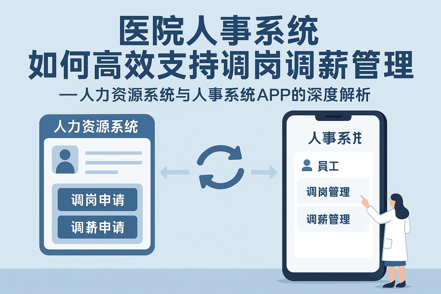 医院人事系统如何高效支持调岗调薪管理——人力资源系统与人事系统APP的深度解析