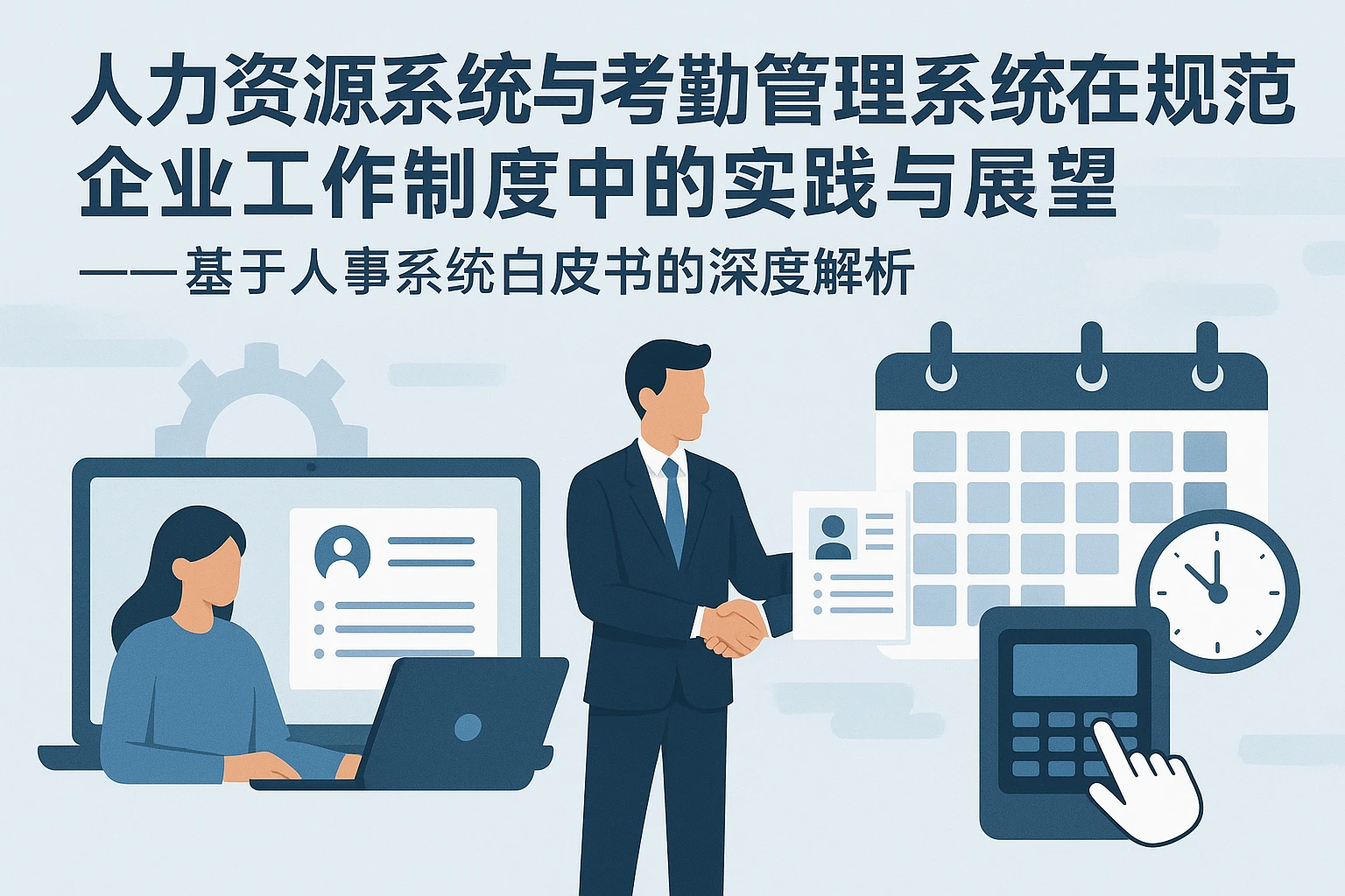 人力资源系统与考勤管理系统在规范企业工作制度中的实践与展望——基于人事系统白皮书的深度解析
