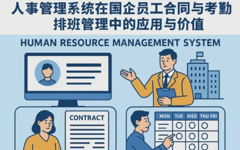 人事管理系统在国企员工合同与考勤排班管理中的应用与价值