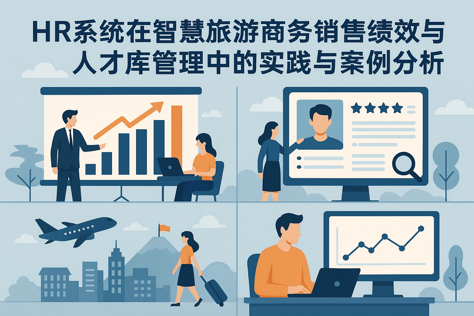 HR系统在智慧旅游商务销售绩效与人才库管理中的实践与案例分析